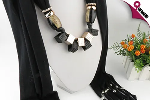 For QR59 Be Unique with Embellished Beaded Scarves - Choose from 5 Dramatic Designs! (QR99 Value)